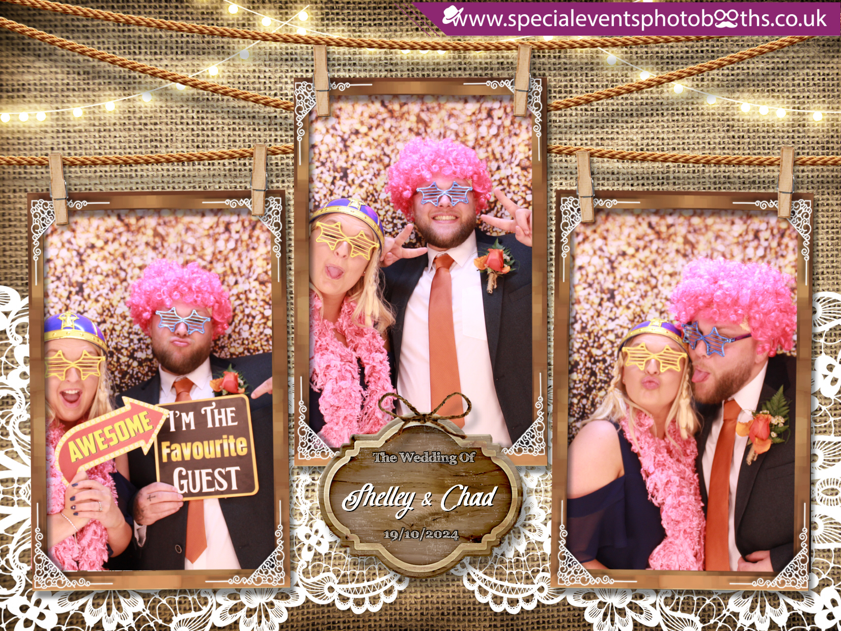 Shelley & Chads Wedding | View more photos from the event at my.specialeventsphotobooths.co.uk/u/SpecialEventsPhotoBooths/Shelley-Chads-Wedding