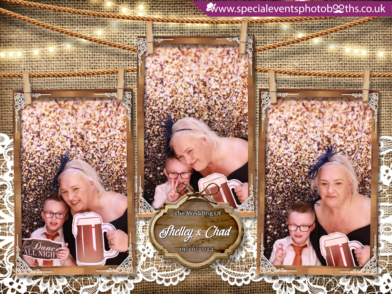 Shelley & Chads Wedding | View more photos from the event at my.specialeventsphotobooths.co.uk/u/SpecialEventsPhotoBooths/Shelley-Chads-Wedding