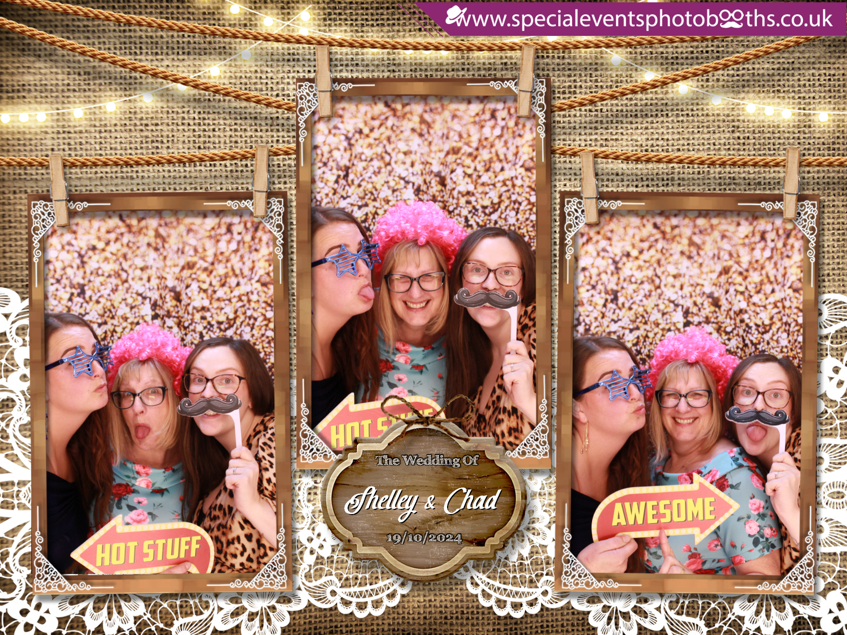 Shelley & Chads Wedding | View more photos from the event at my.specialeventsphotobooths.co.uk/u/SpecialEventsPhotoBooths/Shelley-Chads-Wedding