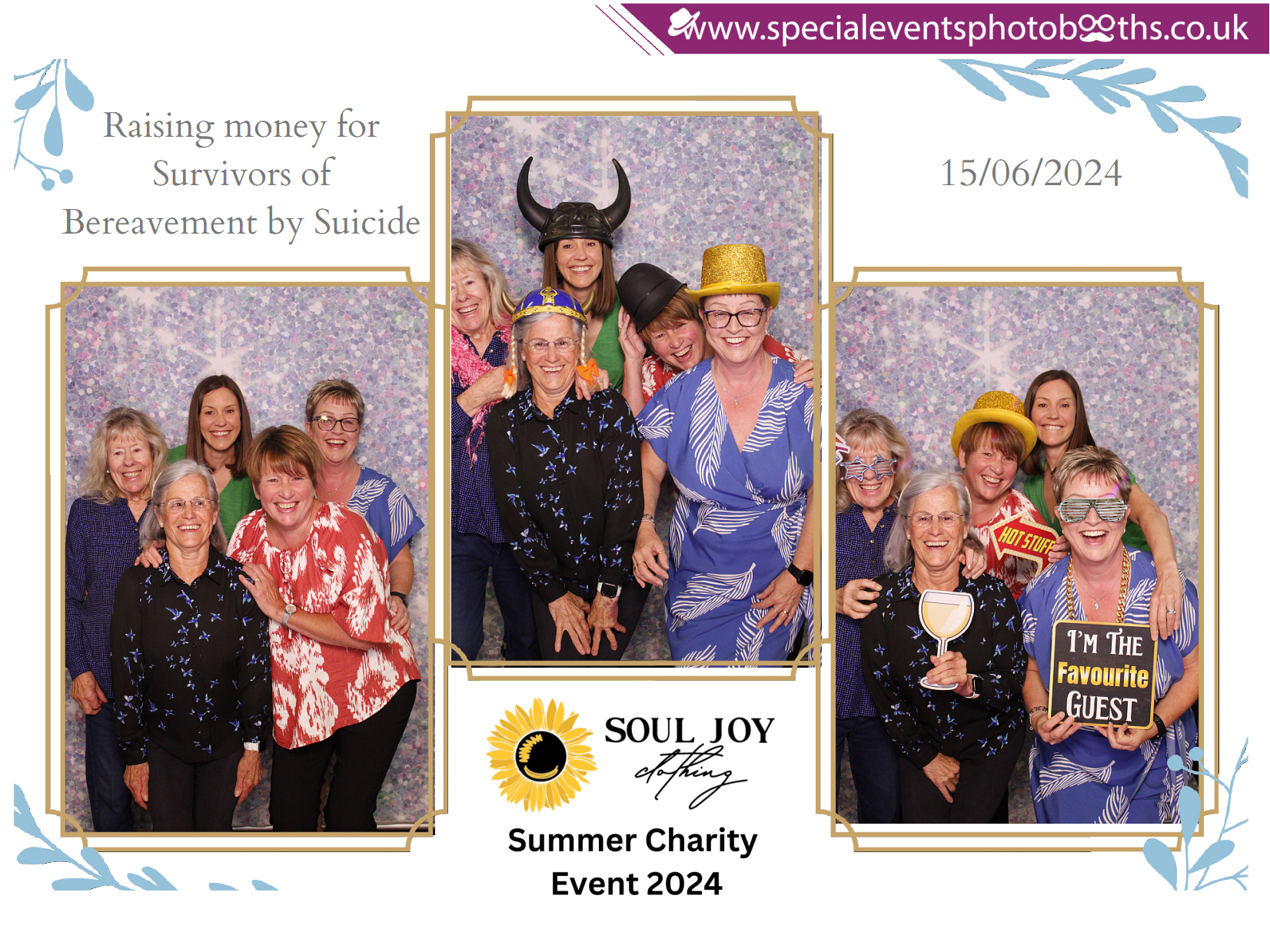 Soul Joy Clothing Charity Event 2024 | View more photos from the event at my.specialeventsphotobooths.co.uk/u/SpecialEventsPhotoBooths/Soul-Joy-Clothing-Charity-Event-2024