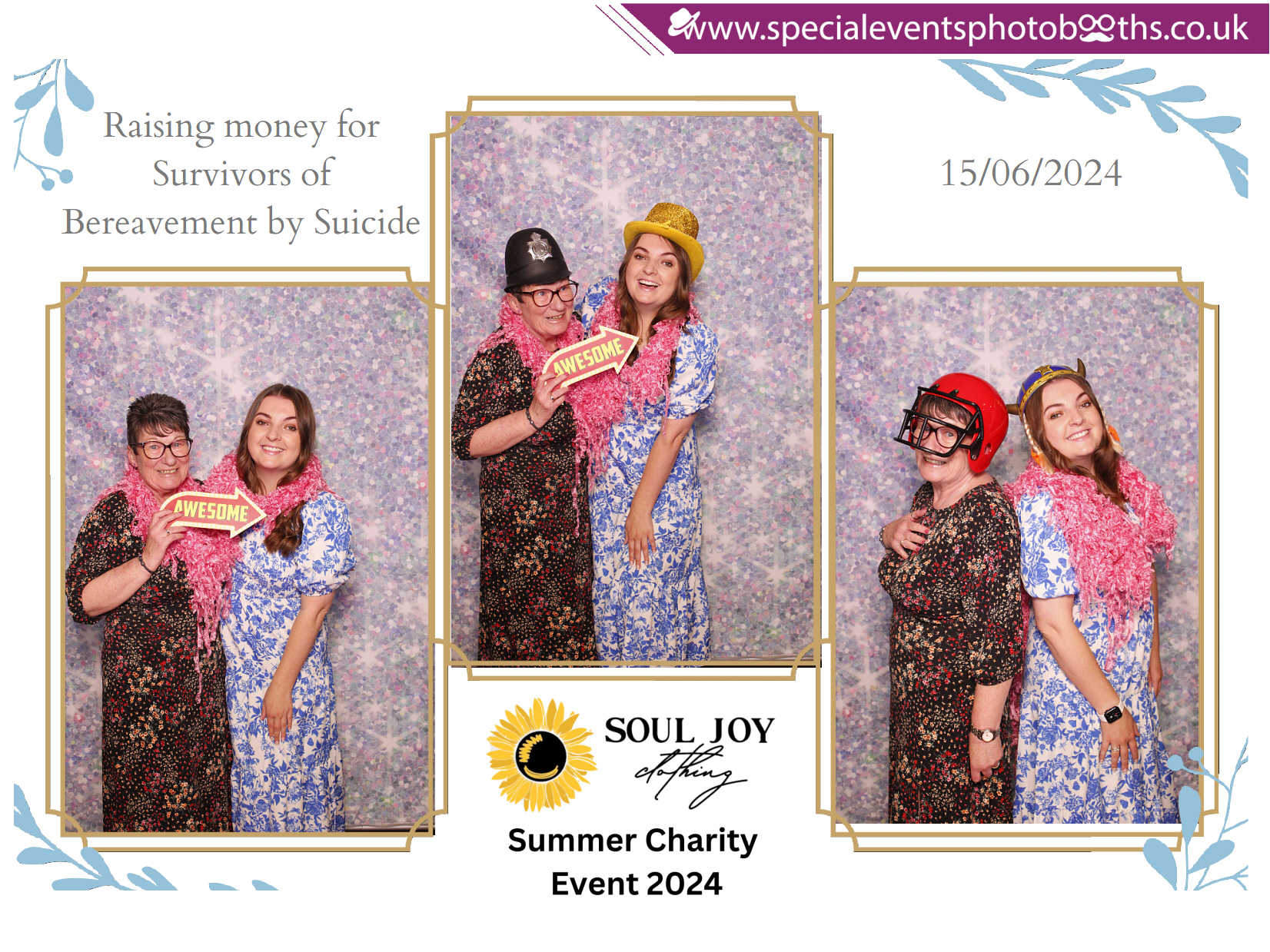 Soul Joy Clothing Charity Event 2024 | View more photos from the event at my.specialeventsphotobooths.co.uk/u/SpecialEventsPhotoBooths/Soul-Joy-Clothing-Charity-Event-2024