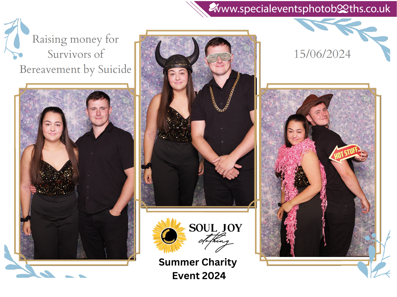 Soul Joy Clothing Charity Event 2024 | View more photos from the event at my.specialeventsphotobooths.co.uk/u/SpecialEventsPhotoBooths/Soul-Joy-Clothing-Charity-Event-2024
