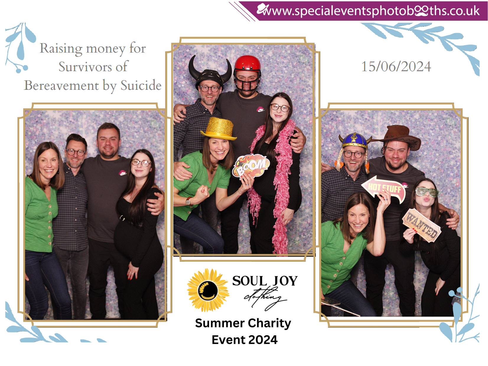 Soul Joy Clothing Charity Event 2024 | View more photos from the event at my.specialeventsphotobooths.co.uk/u/SpecialEventsPhotoBooths/Soul-Joy-Clothing-Charity-Event-2024