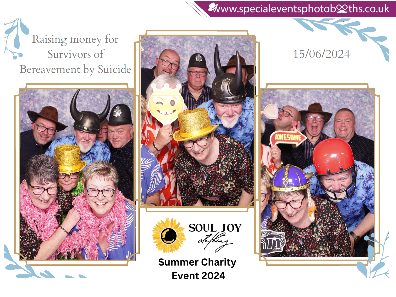Soul Joy Clothing Charity Event 2024 | View more photos from the event at my.specialeventsphotobooths.co.uk/u/SpecialEventsPhotoBooths/Soul-Joy-Clothing-Charity-Event-2024