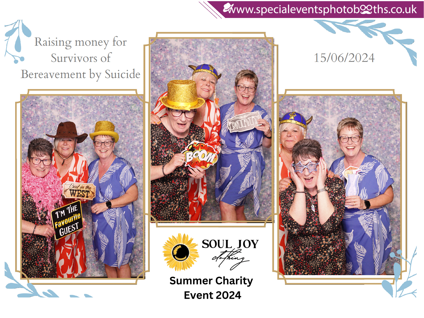 Soul Joy Clothing Charity Event 2024 | View more photos from the event at my.specialeventsphotobooths.co.uk/u/SpecialEventsPhotoBooths/Soul-Joy-Clothing-Charity-Event-2024