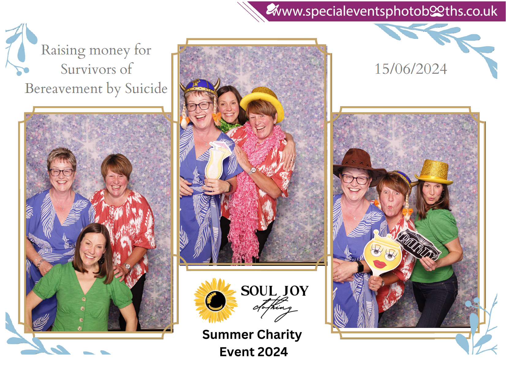 Soul Joy Clothing Charity Event 2024 | View more photos from the event at my.specialeventsphotobooths.co.uk/u/SpecialEventsPhotoBooths/Soul-Joy-Clothing-Charity-Event-2024