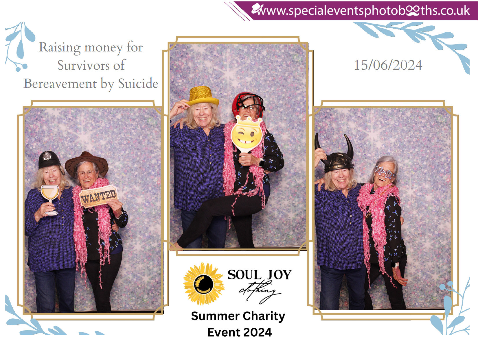 Soul Joy Clothing Charity Event 2024 | View more photos from the event at my.specialeventsphotobooths.co.uk/u/SpecialEventsPhotoBooths/Soul-Joy-Clothing-Charity-Event-2024