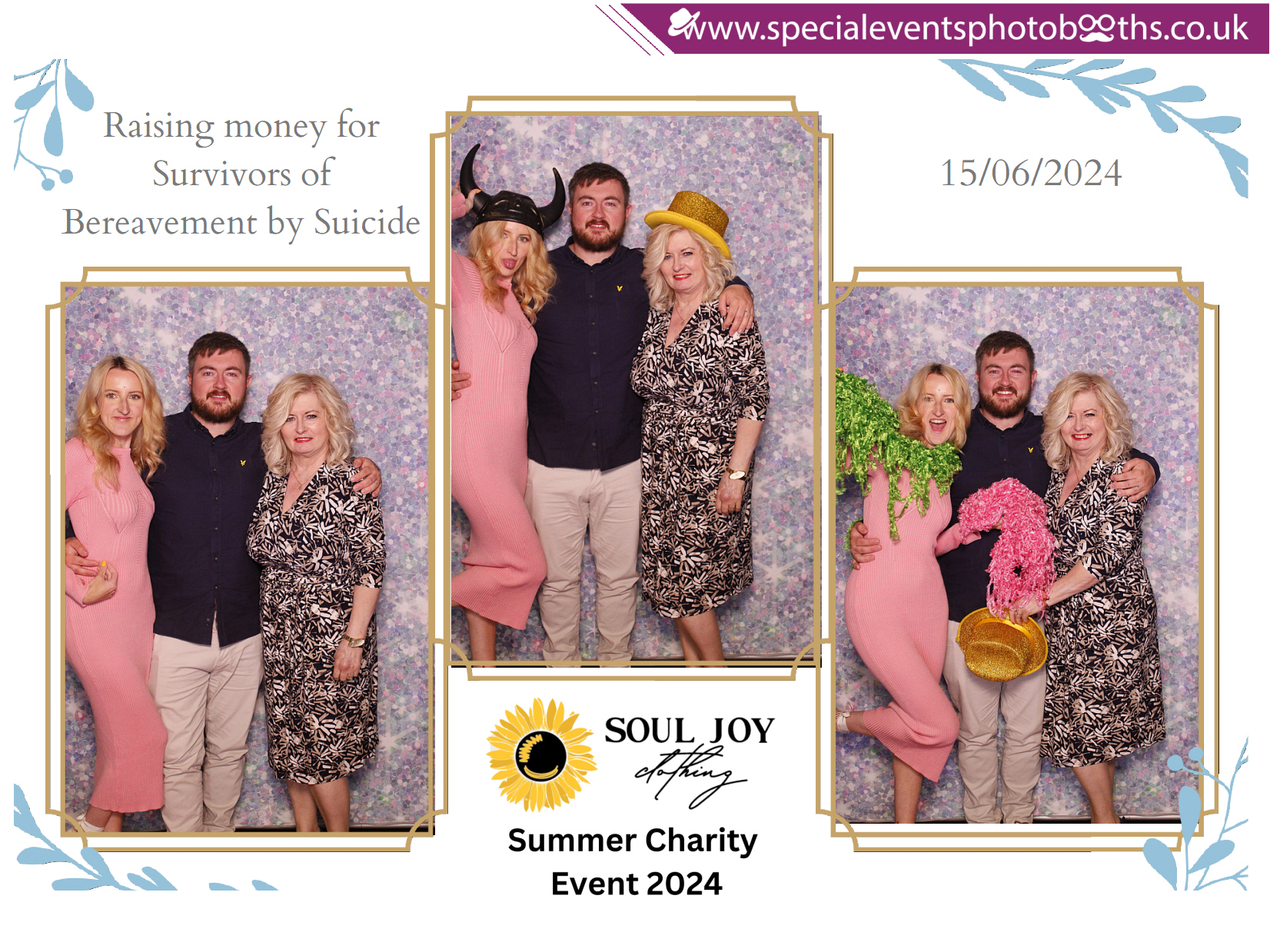 Soul Joy Clothing Charity Event 2024 | View more photos from the event at my.specialeventsphotobooths.co.uk/u/SpecialEventsPhotoBooths/Soul-Joy-Clothing-Charity-Event-2024