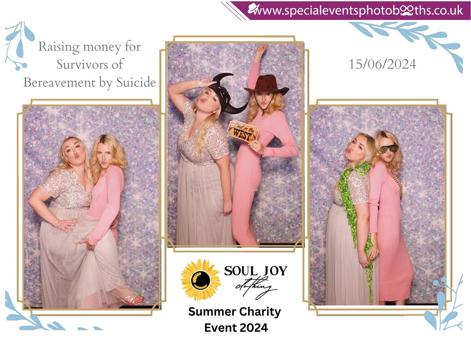 Soul Joy Clothing Charity Event 2024 | View more photos from the event at my.specialeventsphotobooths.co.uk/u/SpecialEventsPhotoBooths/Soul-Joy-Clothing-Charity-Event-2024