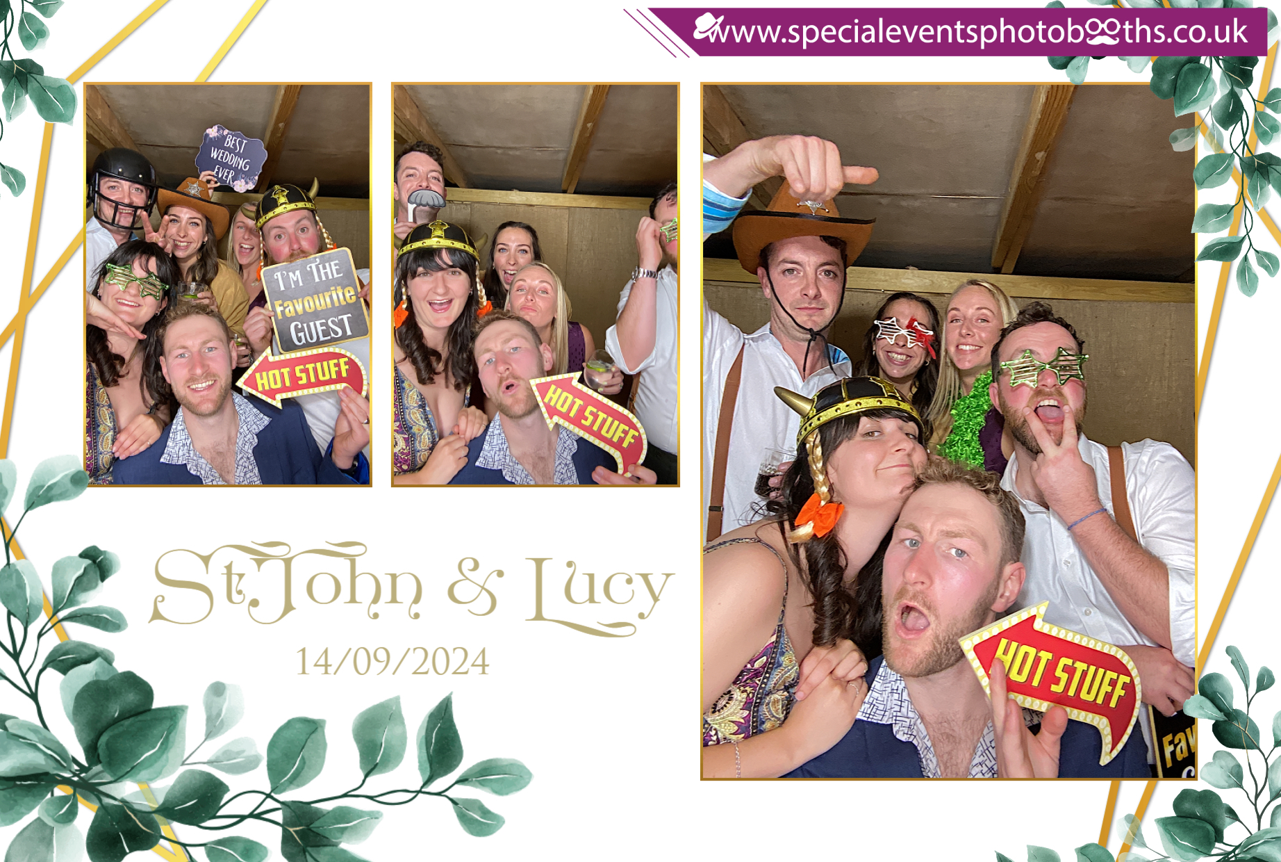 StJohn & Lucy’s Wedding | View more photos from the event at my.specialeventsphotobooths.co.uk/u/SpecialEventsPhotoBooths/StJohn-Lucy’s-Wedding