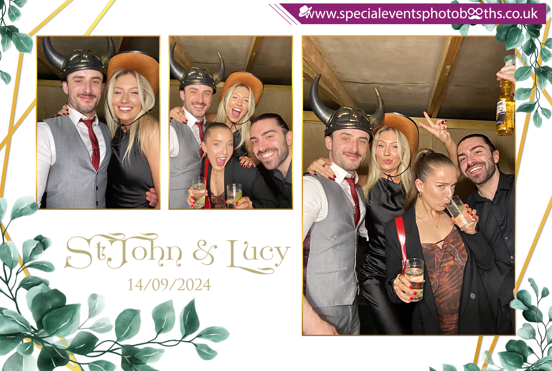 StJohn & Lucy’s Wedding | View more photos from the event at my.specialeventsphotobooths.co.uk/u/SpecialEventsPhotoBooths/StJohn-Lucy’s-Wedding