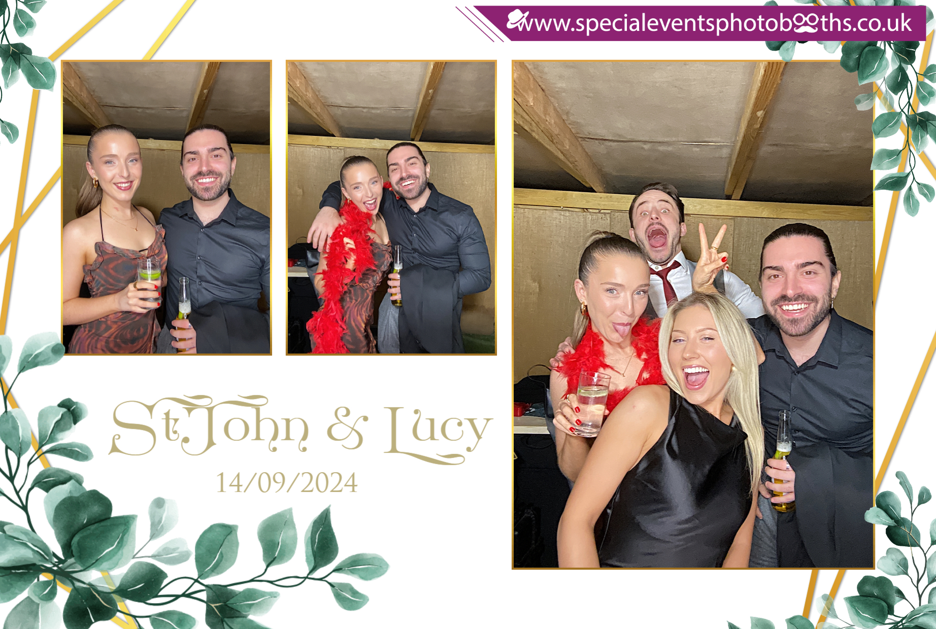 StJohn & Lucy’s Wedding | View more photos from the event at my.specialeventsphotobooths.co.uk/u/SpecialEventsPhotoBooths/StJohn-Lucy’s-Wedding