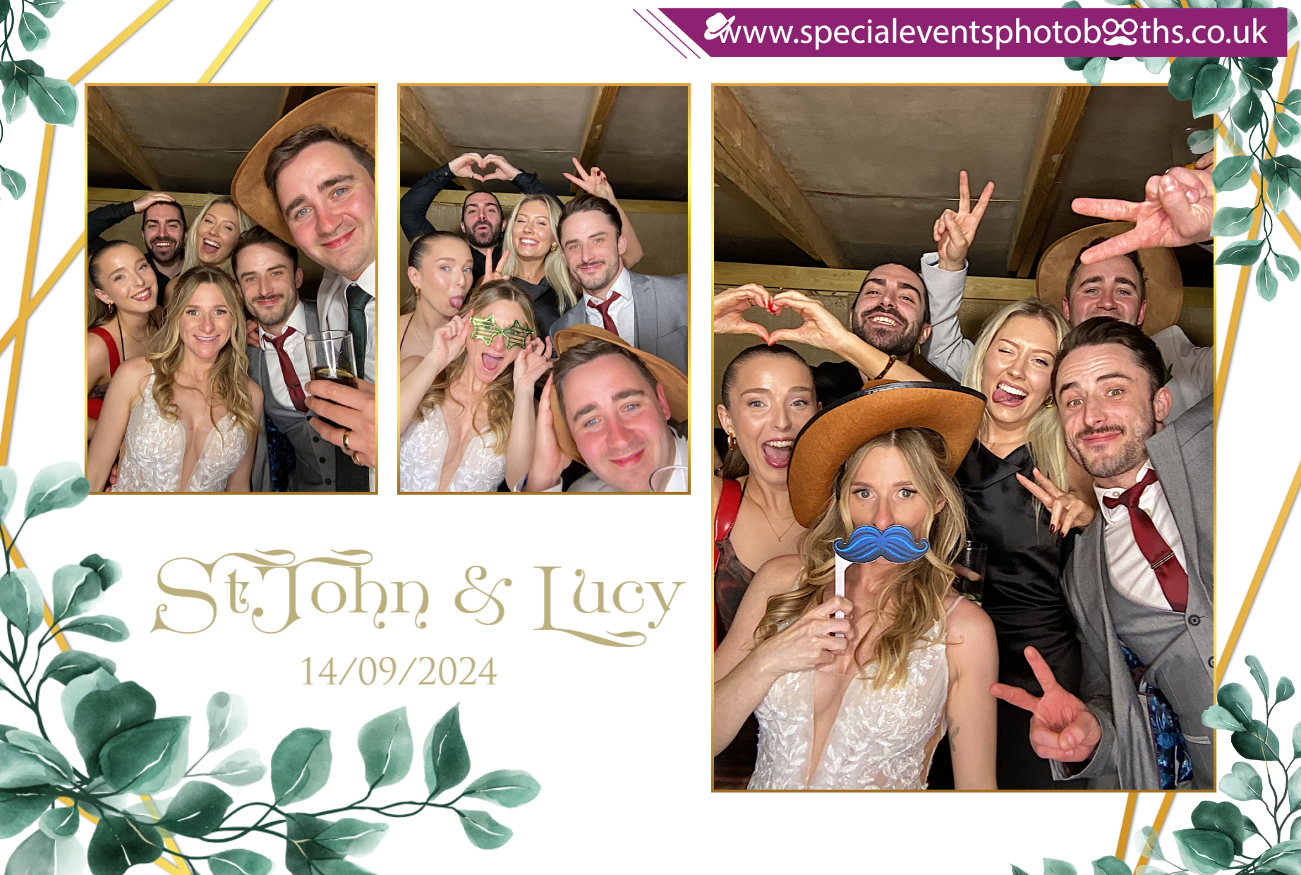 StJohn & Lucy’s Wedding | View more photos from the event at my.specialeventsphotobooths.co.uk/u/SpecialEventsPhotoBooths/StJohn-Lucy’s-Wedding
