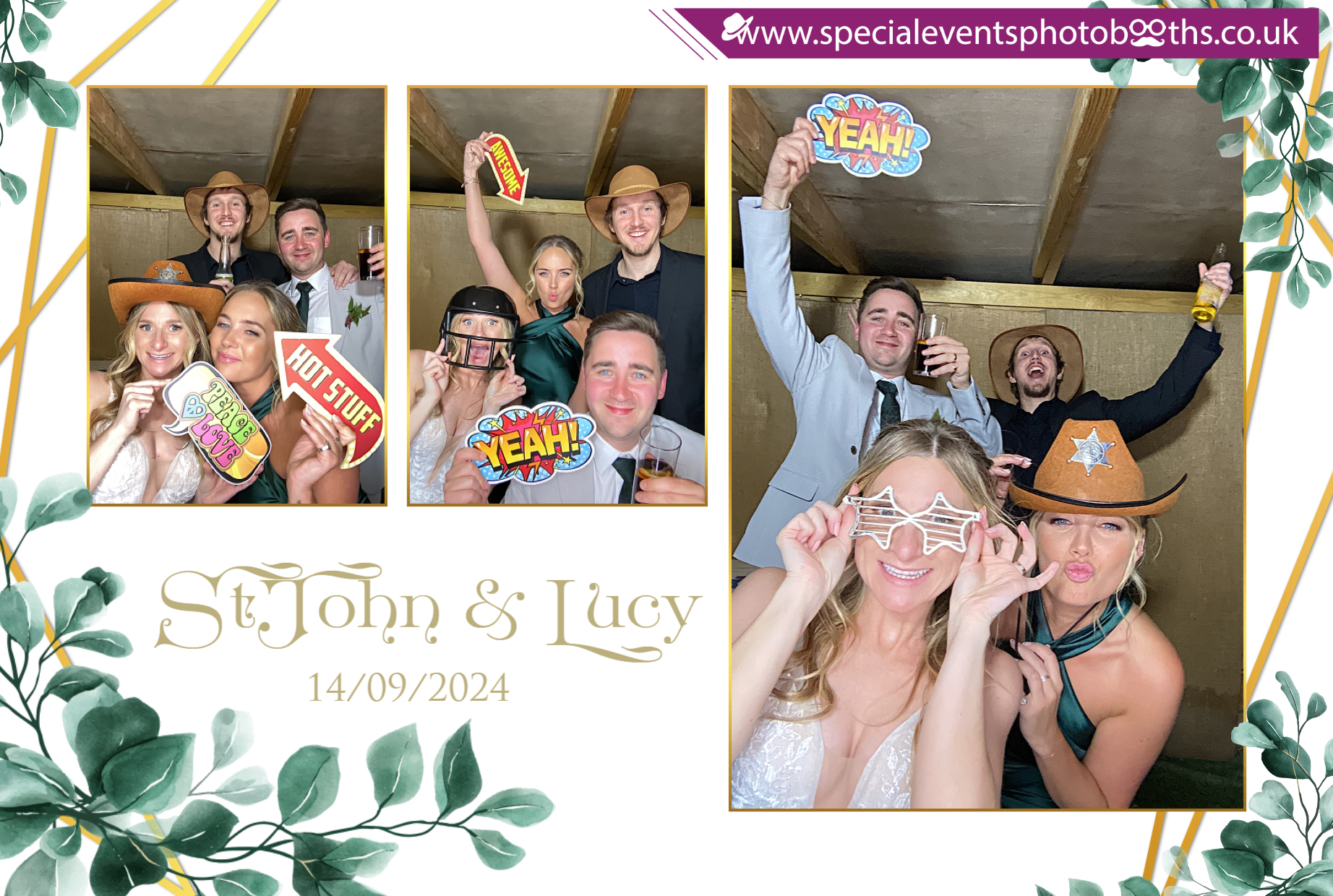 StJohn & Lucy’s Wedding | View more photos from the event at my.specialeventsphotobooths.co.uk/u/SpecialEventsPhotoBooths/StJohn-Lucy’s-Wedding