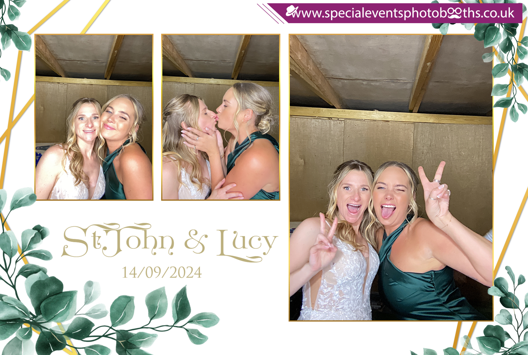 StJohn & Lucy’s Wedding | View more photos from the event at my.specialeventsphotobooths.co.uk/u/SpecialEventsPhotoBooths/StJohn-Lucy’s-Wedding