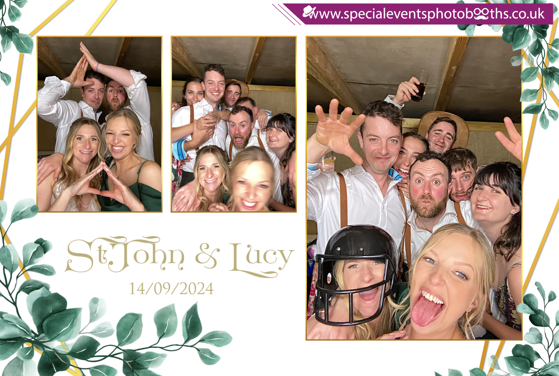 StJohn & Lucy’s Wedding | View more photos from the event at my.specialeventsphotobooths.co.uk/u/SpecialEventsPhotoBooths/StJohn-Lucy’s-Wedding