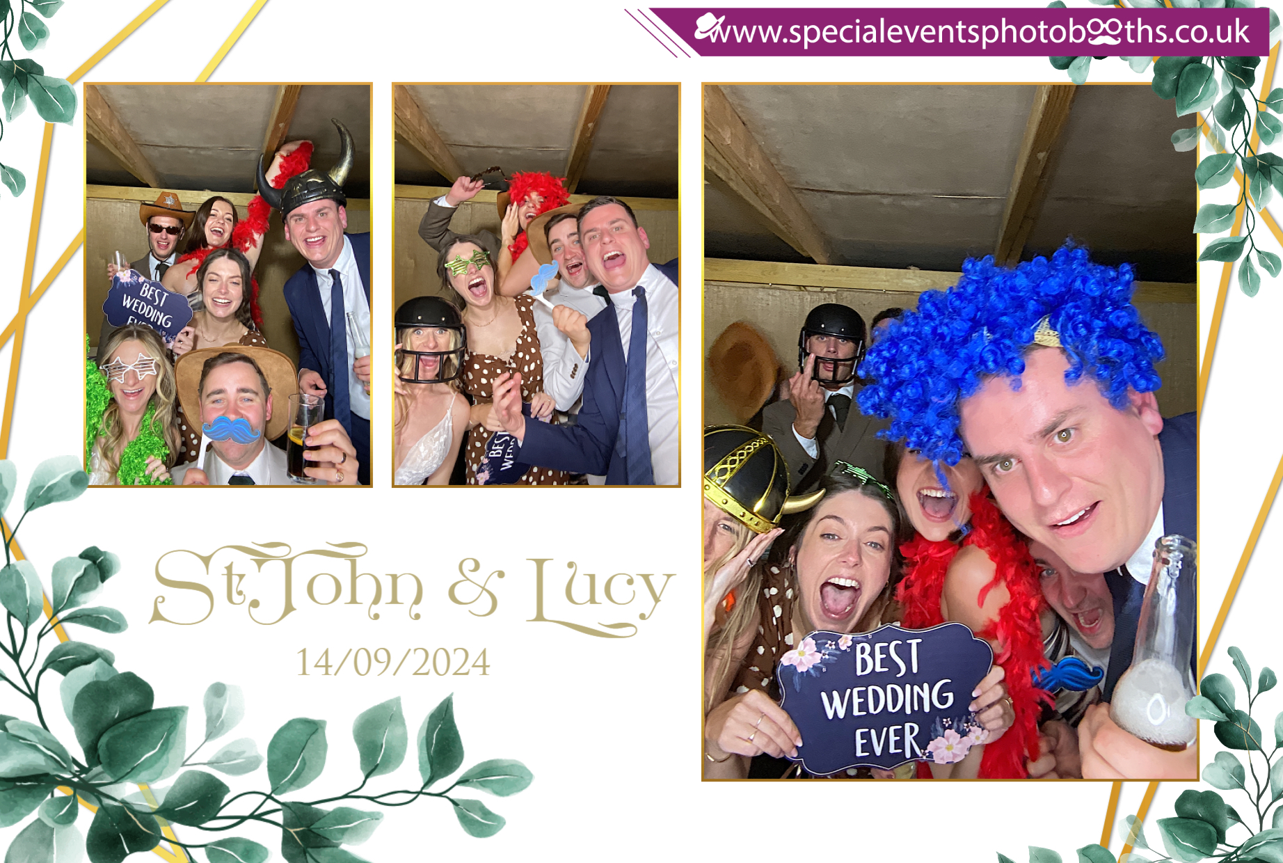 StJohn & Lucy’s Wedding | View more photos from the event at my.specialeventsphotobooths.co.uk/u/SpecialEventsPhotoBooths/StJohn-Lucy’s-Wedding