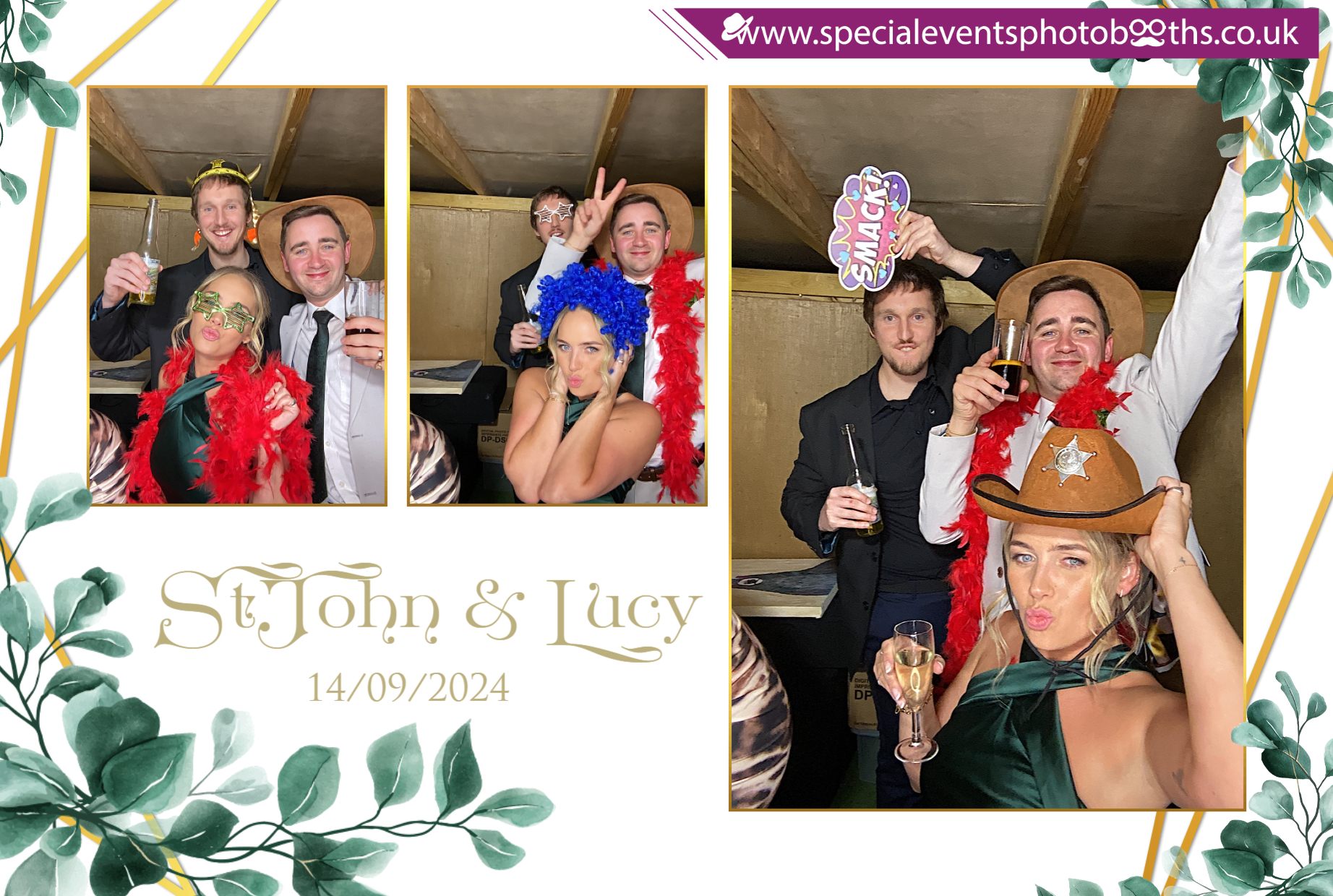 StJohn & Lucy’s Wedding | View more photos from the event at my.specialeventsphotobooths.co.uk/u/SpecialEventsPhotoBooths/StJohn-Lucy’s-Wedding