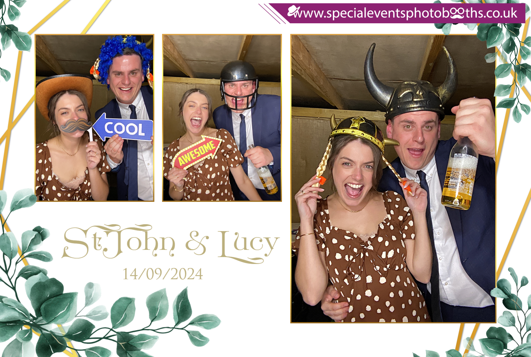 StJohn & Lucy’s Wedding | View more photos from the event at my.specialeventsphotobooths.co.uk/u/SpecialEventsPhotoBooths/StJohn-Lucy’s-Wedding