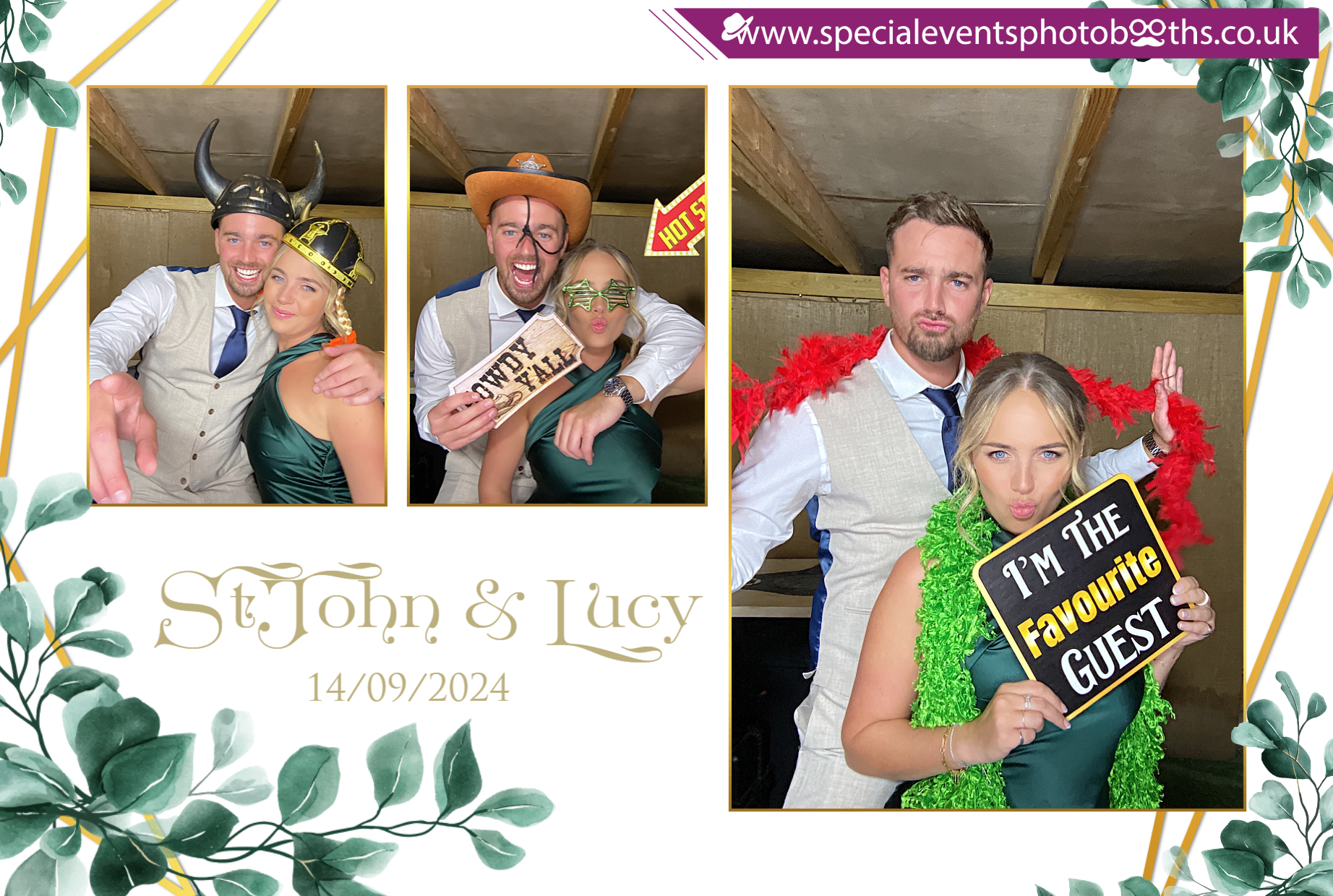 StJohn & Lucy’s Wedding | View more photos from the event at my.specialeventsphotobooths.co.uk/u/SpecialEventsPhotoBooths/StJohn-Lucy’s-Wedding