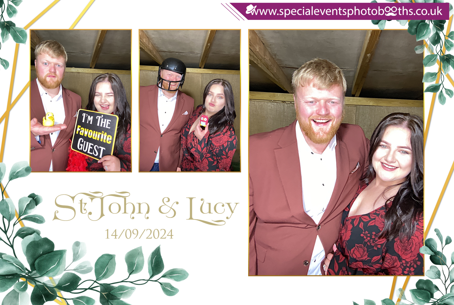 StJohn & Lucy’s Wedding | View more photos from the event at my.specialeventsphotobooths.co.uk/u/SpecialEventsPhotoBooths/StJohn-Lucy’s-Wedding