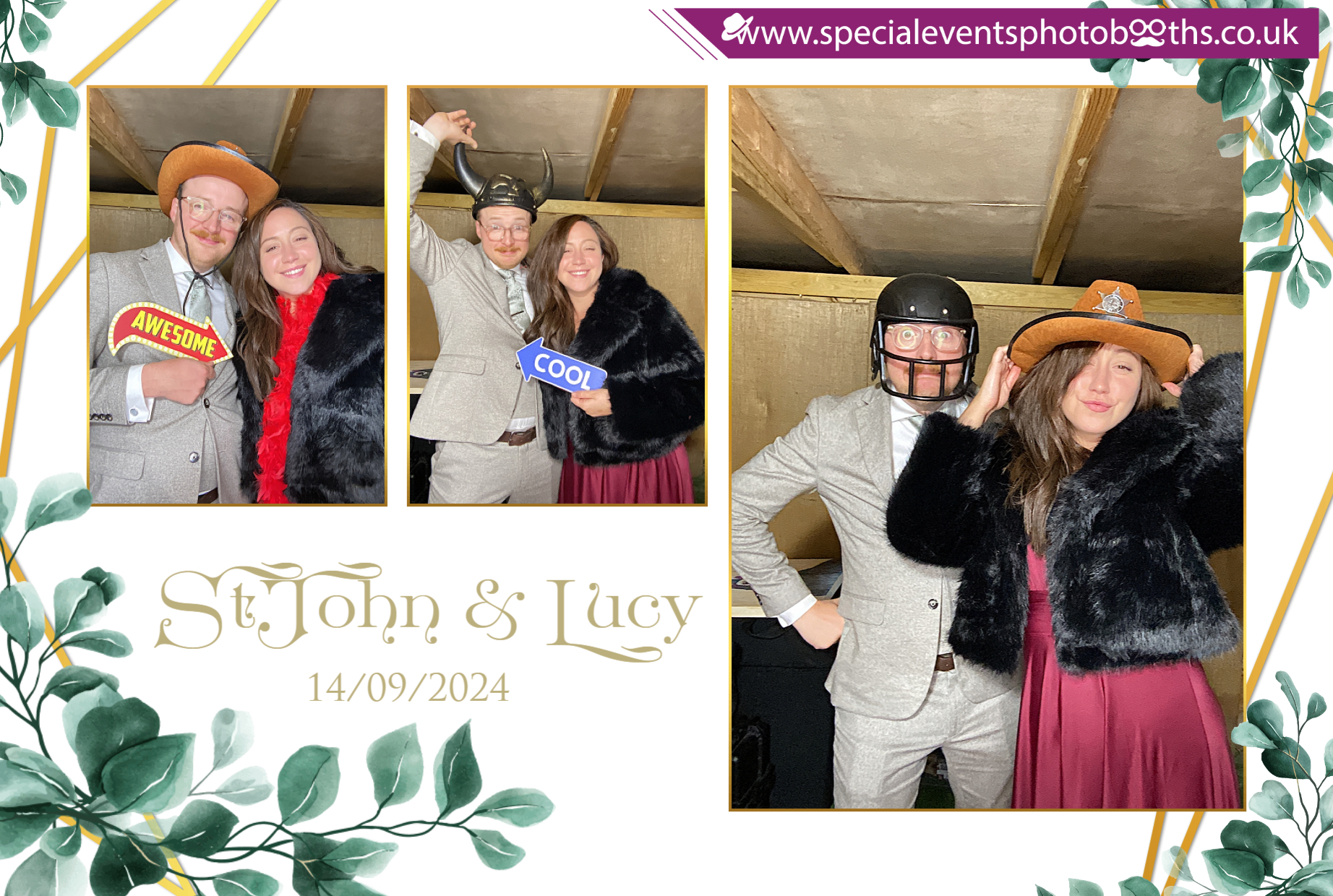 StJohn & Lucy’s Wedding | View more photos from the event at my.specialeventsphotobooths.co.uk/u/SpecialEventsPhotoBooths/StJohn-Lucy’s-Wedding