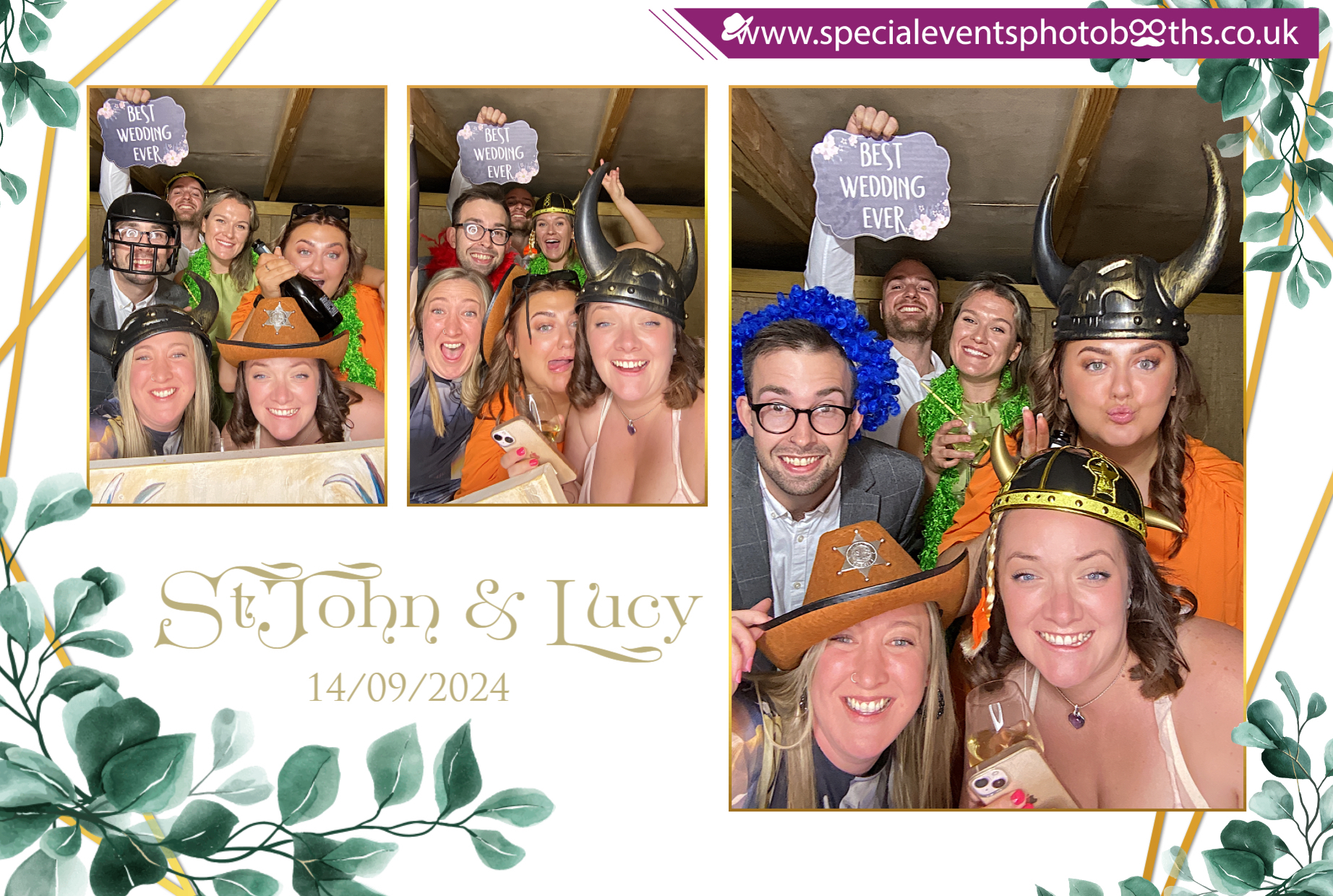 StJohn & Lucy’s Wedding | View more photos from the event at my.specialeventsphotobooths.co.uk/u/SpecialEventsPhotoBooths/StJohn-Lucy’s-Wedding