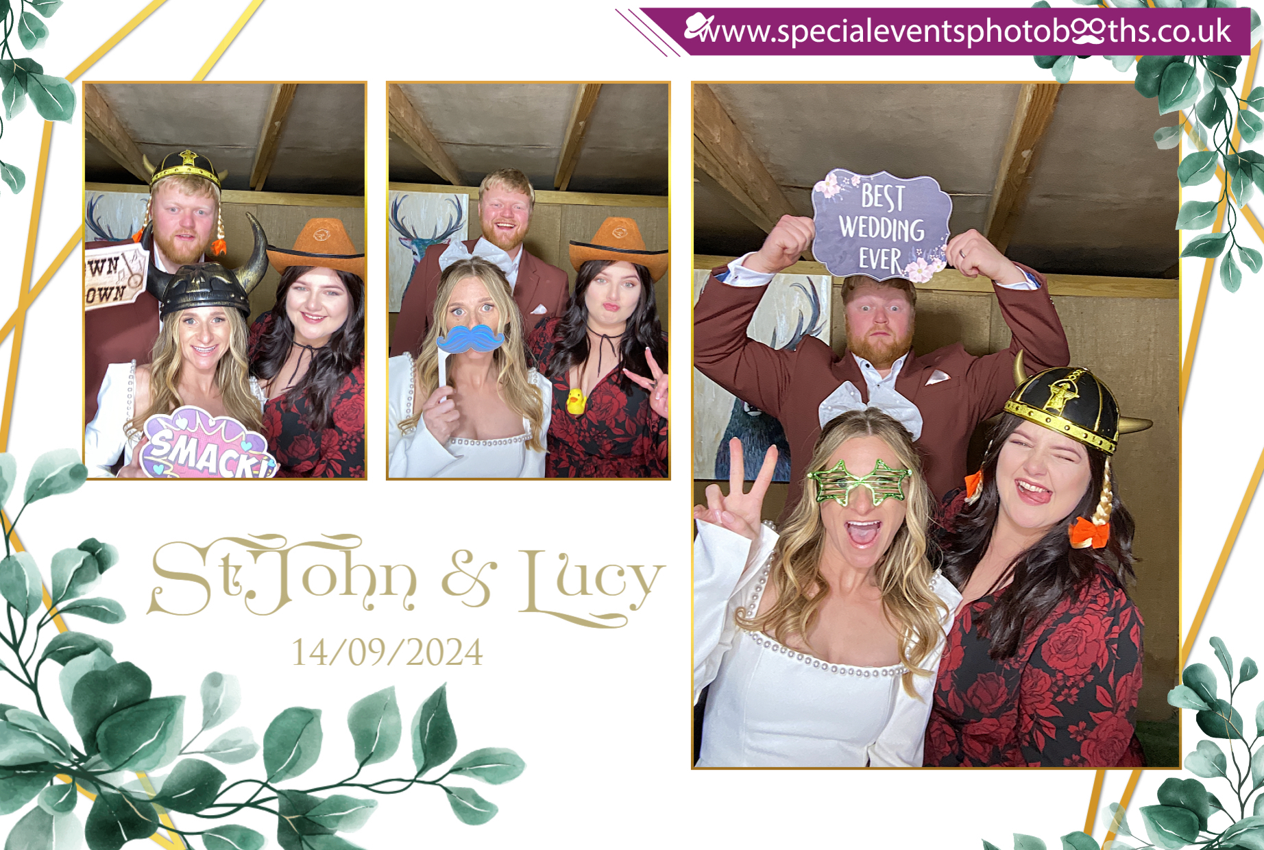 StJohn & Lucy’s Wedding | View more photos from the event at my.specialeventsphotobooths.co.uk/u/SpecialEventsPhotoBooths/StJohn-Lucy’s-Wedding