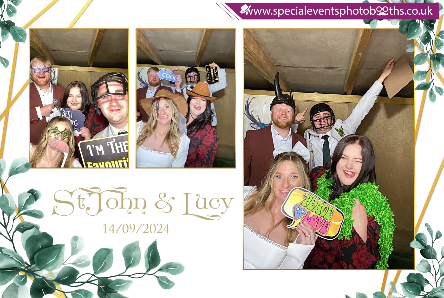 StJohn & Lucy’s Wedding | View more photos from the event at my.specialeventsphotobooths.co.uk/u/SpecialEventsPhotoBooths/StJohn-Lucy’s-Wedding