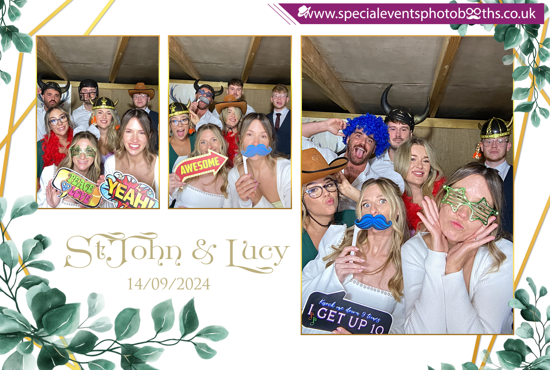 StJohn & Lucy’s Wedding | View more photos from the event at my.specialeventsphotobooths.co.uk/u/SpecialEventsPhotoBooths/StJohn-Lucy’s-Wedding