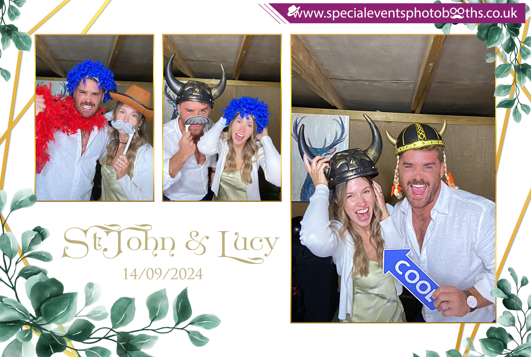 StJohn & Lucy’s Wedding | View more photos from the event at my.specialeventsphotobooths.co.uk/u/SpecialEventsPhotoBooths/StJohn-Lucy’s-Wedding