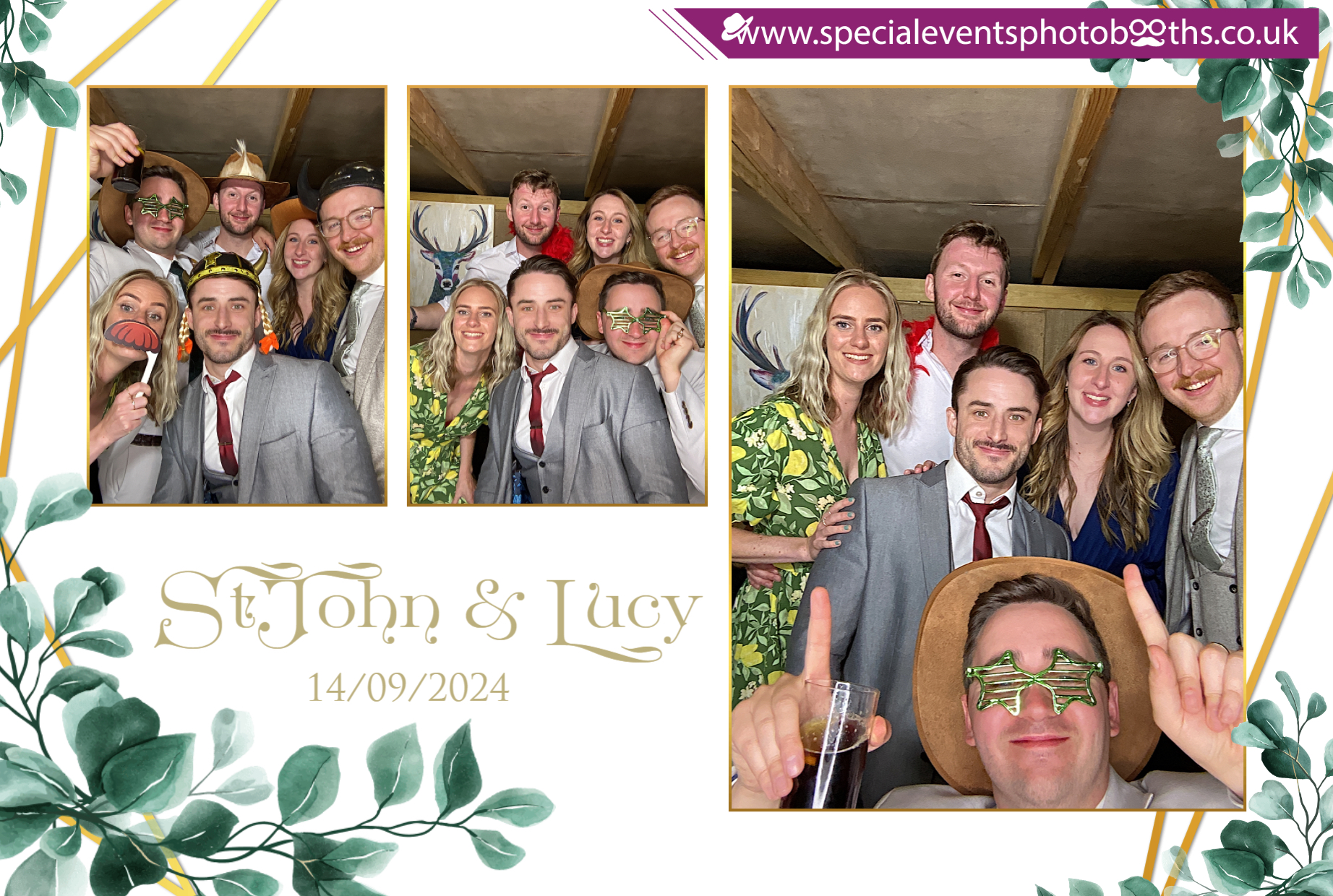 StJohn & Lucy’s Wedding | View more photos from the event at my.specialeventsphotobooths.co.uk/u/SpecialEventsPhotoBooths/StJohn-Lucy’s-Wedding