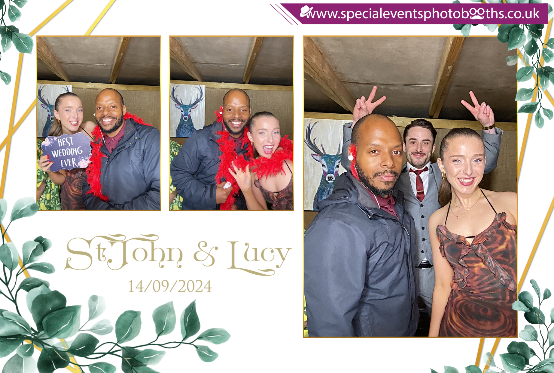 StJohn & Lucy’s Wedding | View more photos from the event at my.specialeventsphotobooths.co.uk/u/SpecialEventsPhotoBooths/StJohn-Lucy’s-Wedding