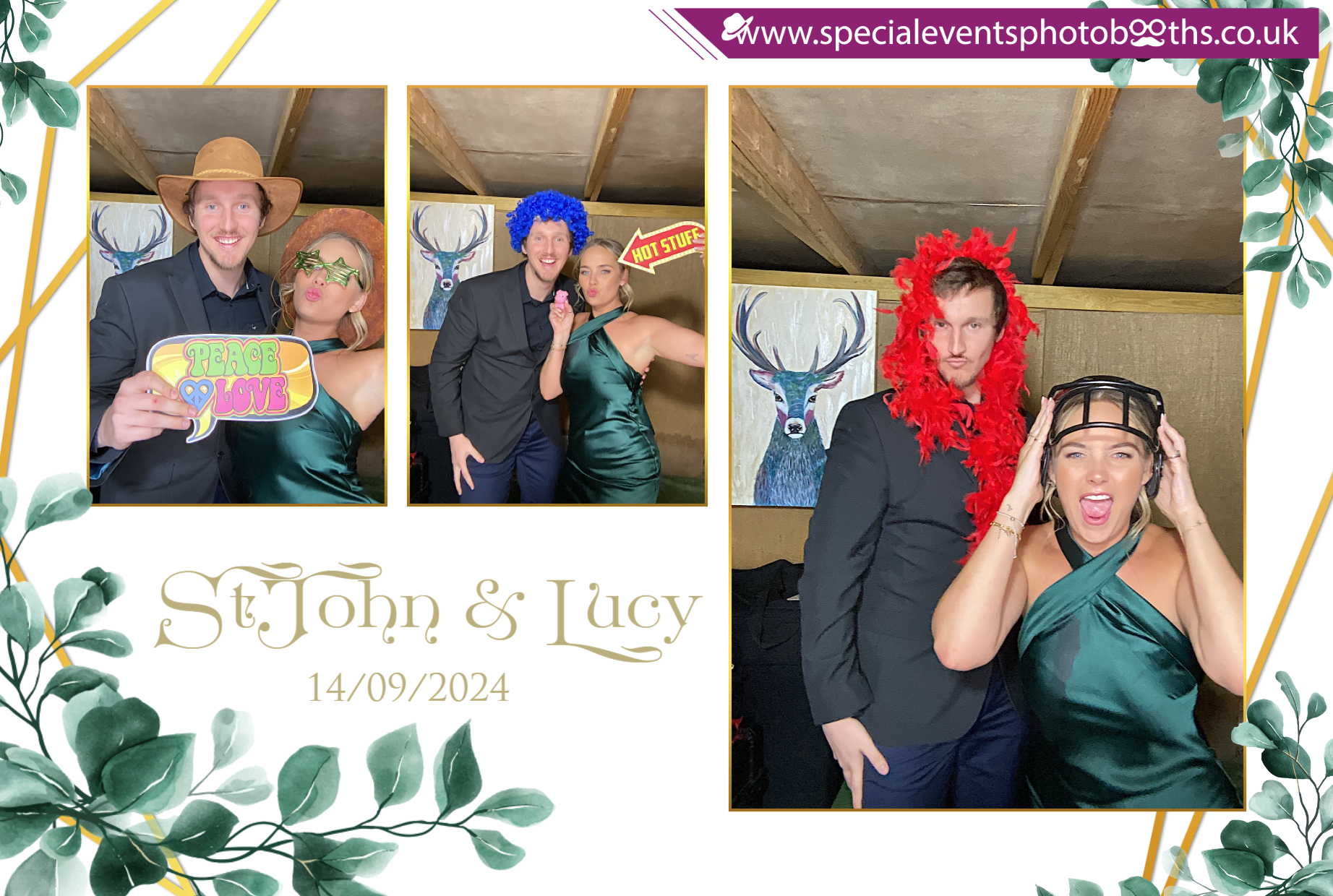 StJohn & Lucy’s Wedding | View more photos from the event at my.specialeventsphotobooths.co.uk/u/SpecialEventsPhotoBooths/StJohn-Lucy’s-Wedding