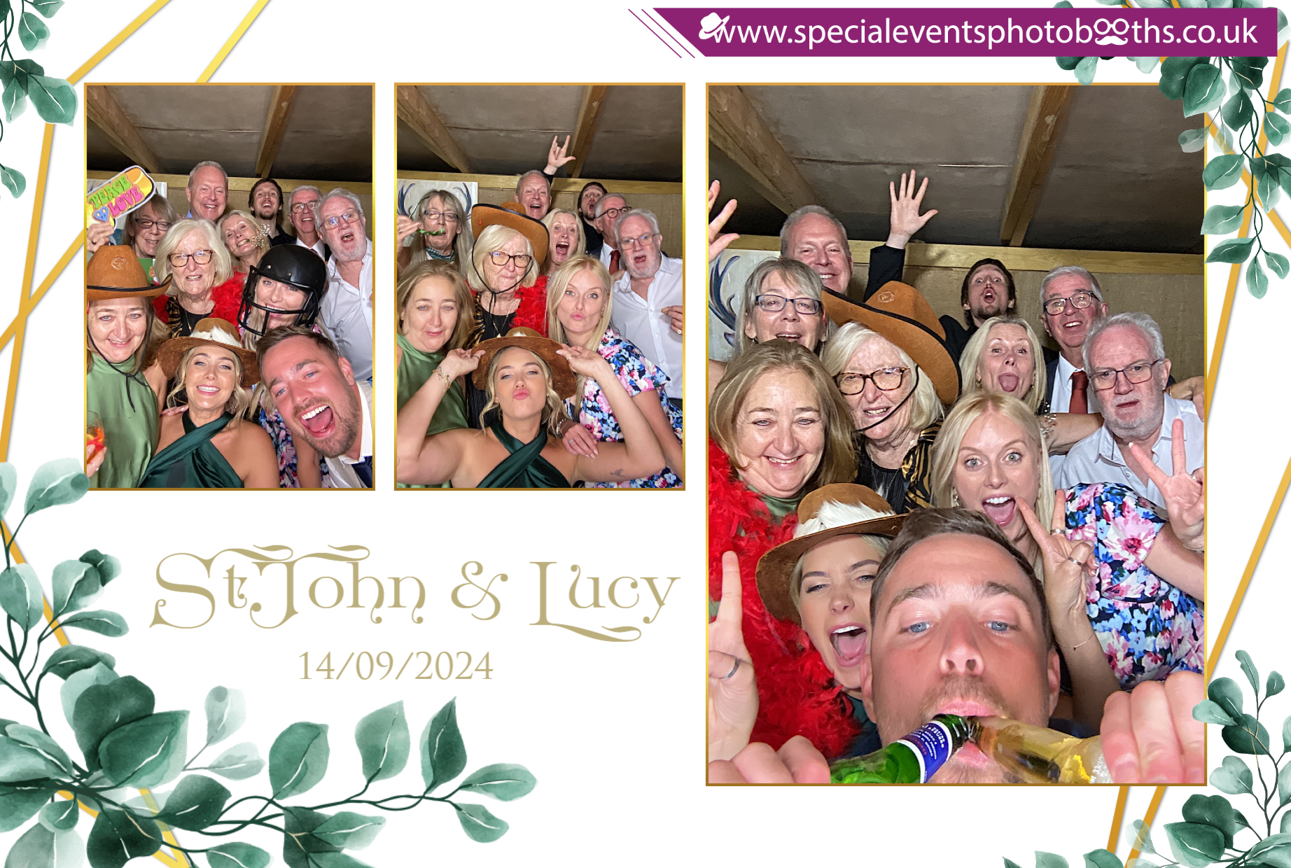 StJohn & Lucy’s Wedding | View more photos from the event at my.specialeventsphotobooths.co.uk/u/SpecialEventsPhotoBooths/StJohn-Lucy’s-Wedding