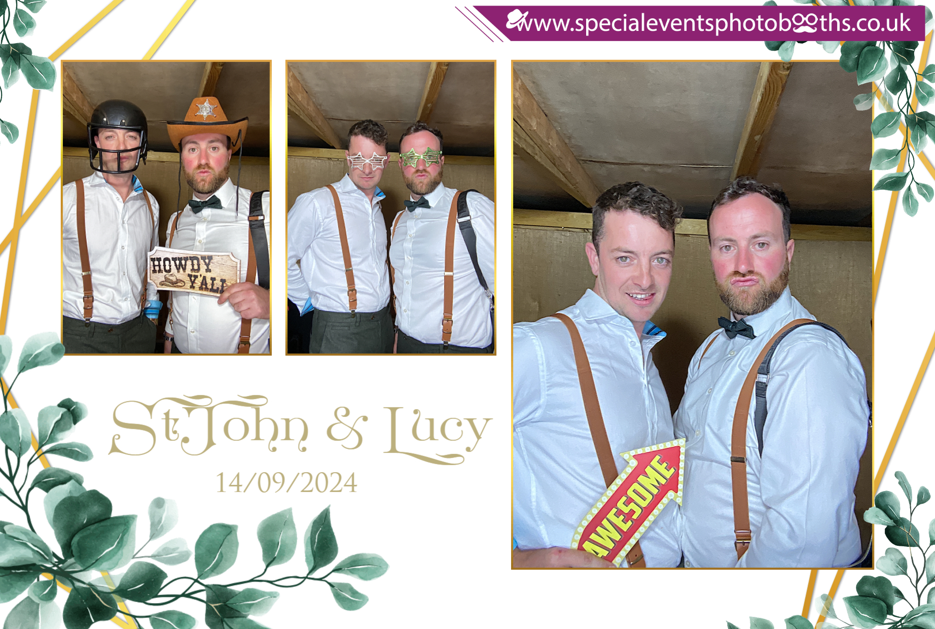 StJohn & Lucy’s Wedding | View more photos from the event at my.specialeventsphotobooths.co.uk/u/SpecialEventsPhotoBooths/StJohn-Lucy’s-Wedding