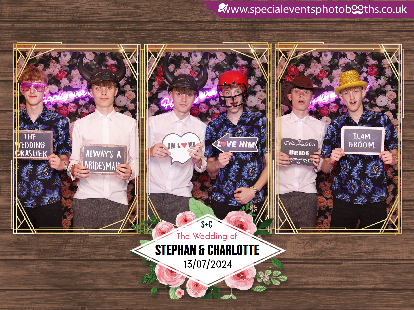 Stephan & Charlotte’s Wedding | View more photos from the event at my.specialeventsphotobooths.co.uk/u/SpecialEventsPhotoBooths/Stephan-Charlotte’s-Wedding