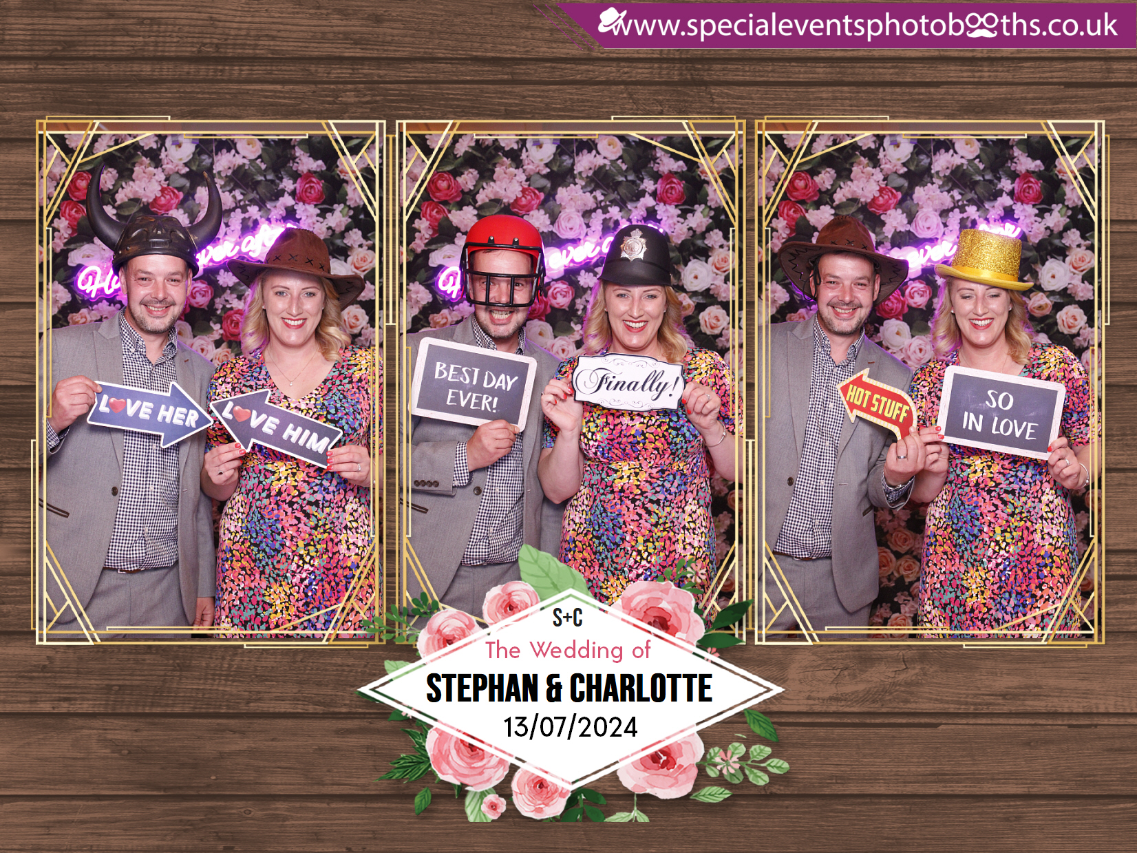 Stephan & Charlotte’s Wedding | View more photos from the event at my.specialeventsphotobooths.co.uk/u/SpecialEventsPhotoBooths/Stephan-Charlotte’s-Wedding