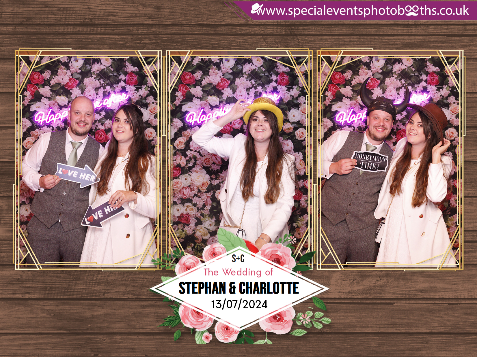 Stephan & Charlotte’s Wedding | View more photos from the event at my.specialeventsphotobooths.co.uk/u/SpecialEventsPhotoBooths/Stephan-Charlotte’s-Wedding