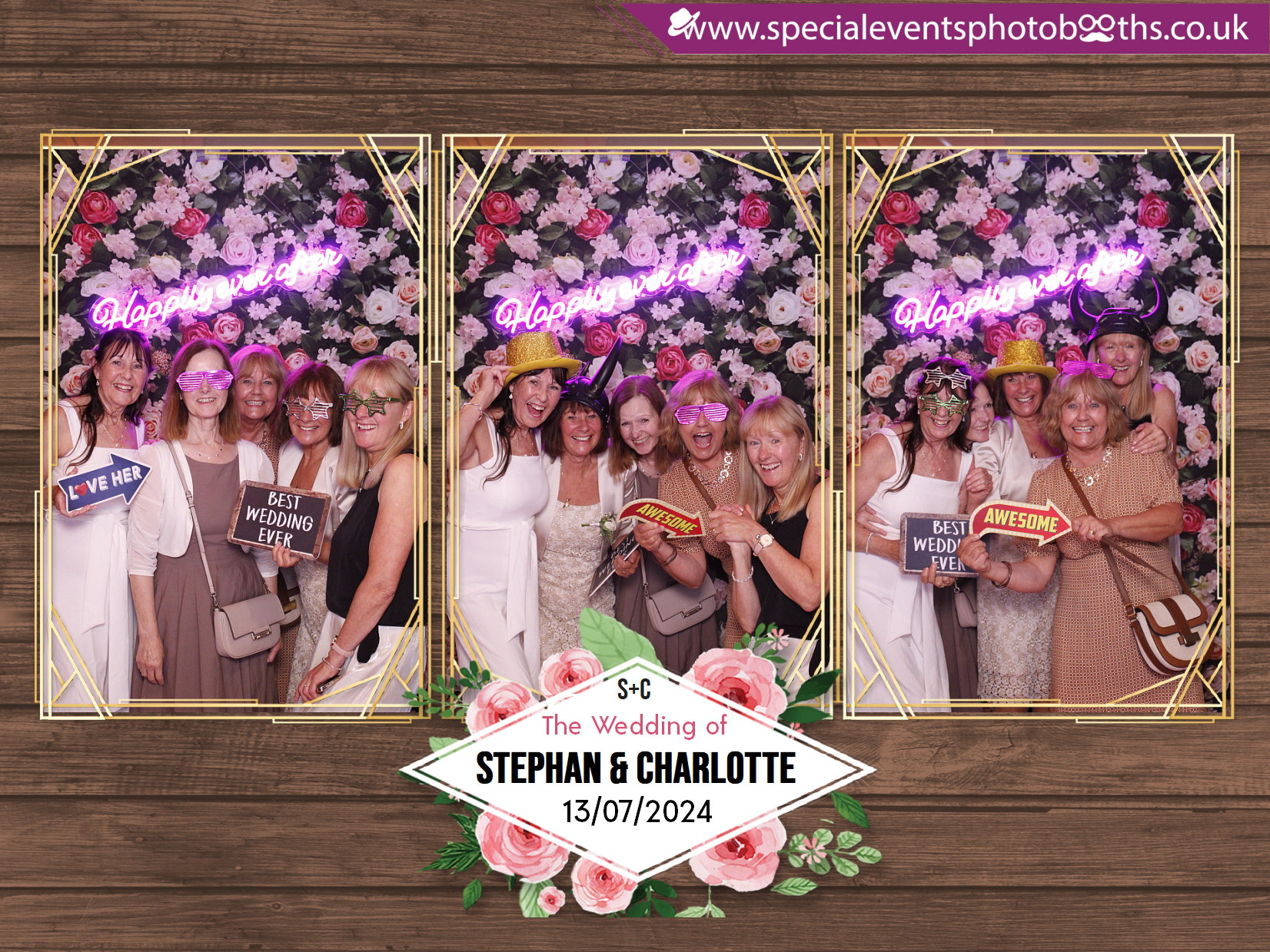 Stephan & Charlotte’s Wedding | View more photos from the event at my.specialeventsphotobooths.co.uk/u/SpecialEventsPhotoBooths/Stephan-Charlotte’s-Wedding