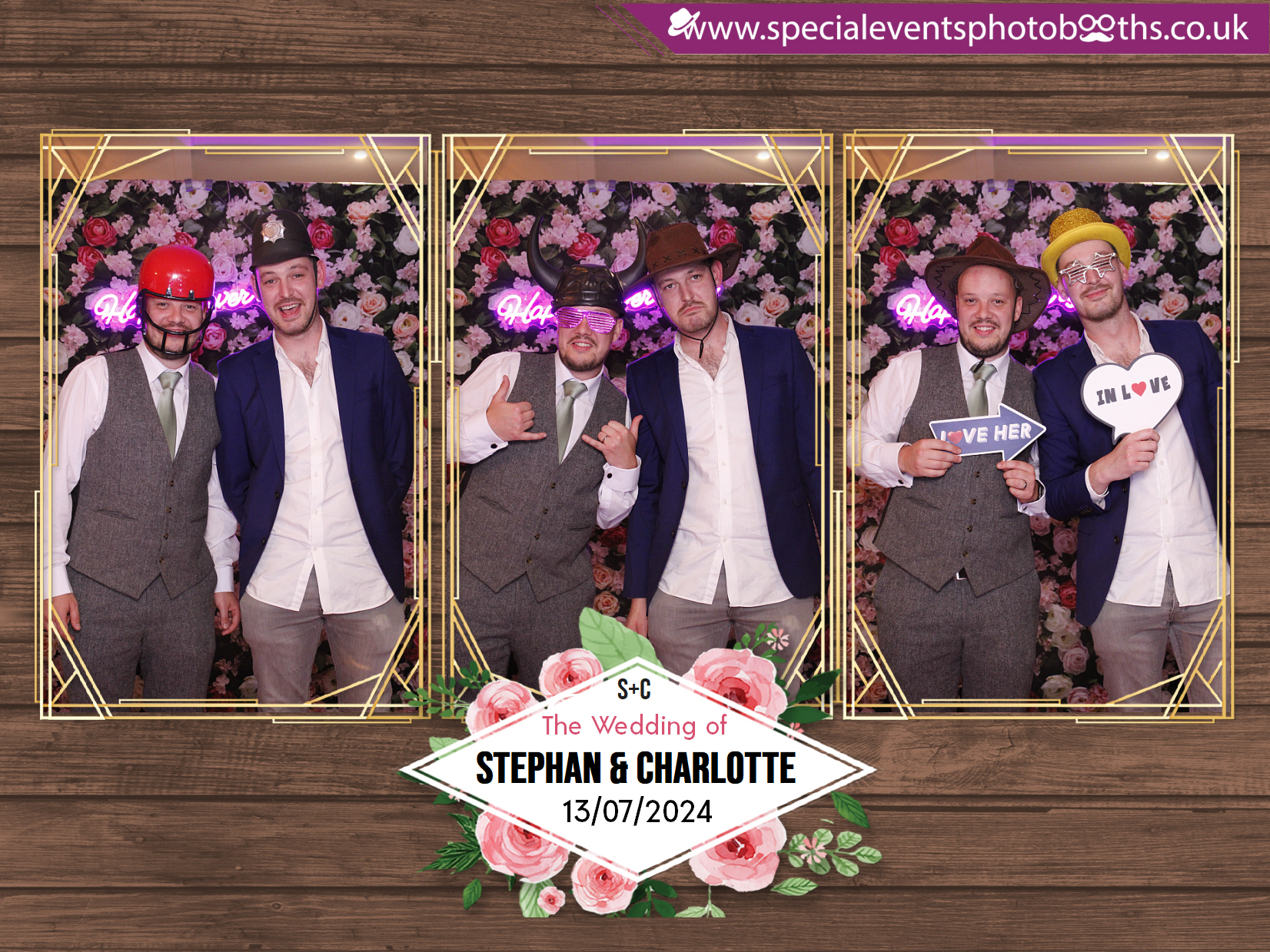 Stephan & Charlotte’s Wedding | View more photos from the event at my.specialeventsphotobooths.co.uk/u/SpecialEventsPhotoBooths/Stephan-Charlotte’s-Wedding