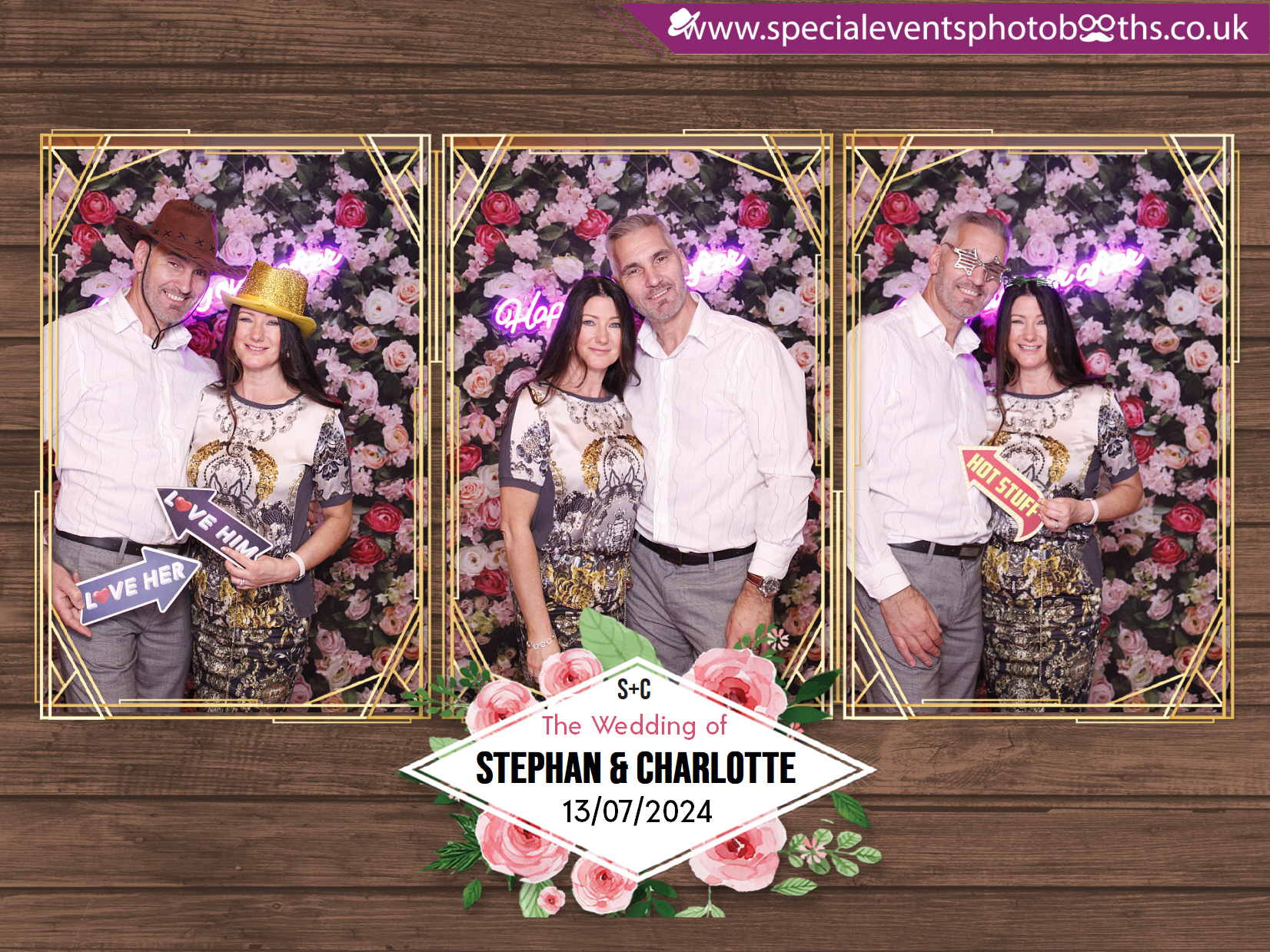 Stephan & Charlotte’s Wedding | View more photos from the event at my.specialeventsphotobooths.co.uk/u/SpecialEventsPhotoBooths/Stephan-Charlotte’s-Wedding