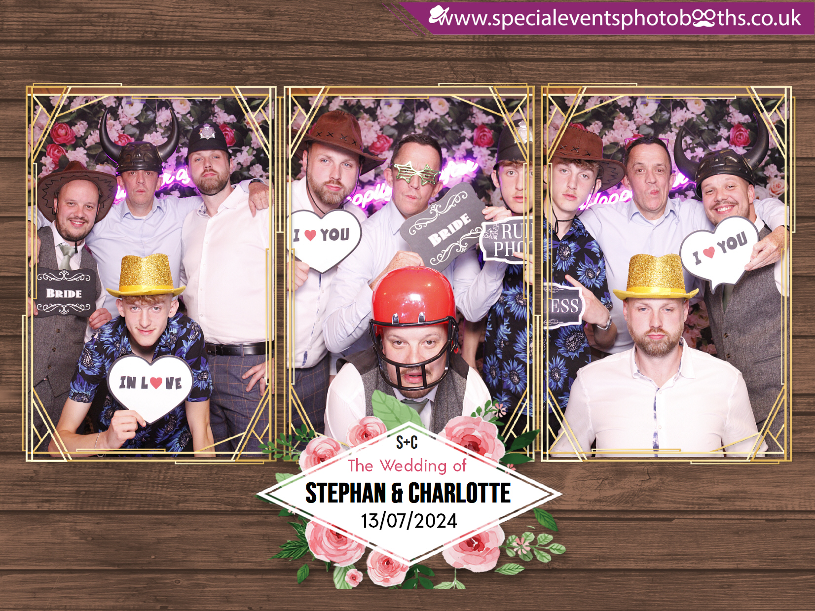 Stephan & Charlotte’s Wedding | View more photos from the event at my.specialeventsphotobooths.co.uk/u/SpecialEventsPhotoBooths/Stephan-Charlotte’s-Wedding