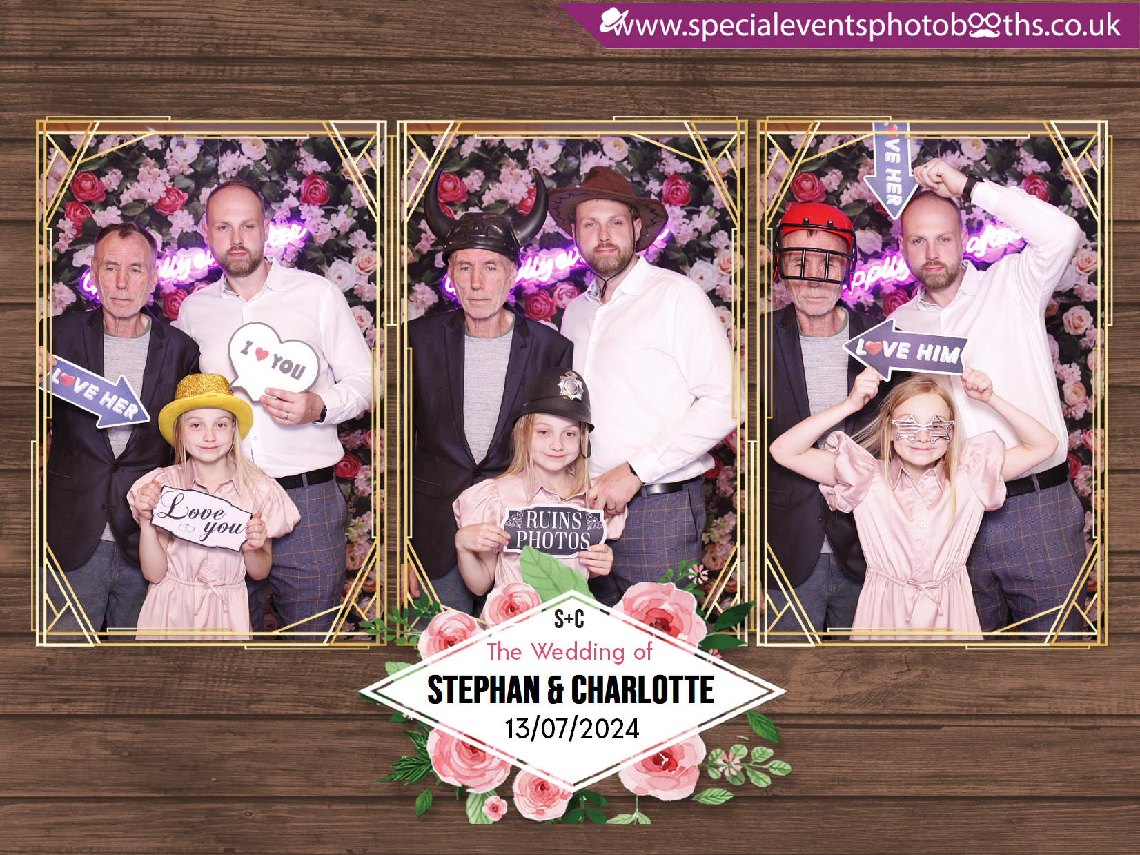 Stephan & Charlotte’s Wedding | View more photos from the event at my.specialeventsphotobooths.co.uk/u/SpecialEventsPhotoBooths/Stephan-Charlotte’s-Wedding