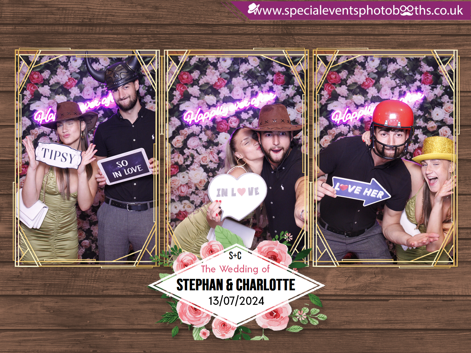Stephan & Charlotte’s Wedding | View more photos from the event at my.specialeventsphotobooths.co.uk/u/SpecialEventsPhotoBooths/Stephan-Charlotte’s-Wedding