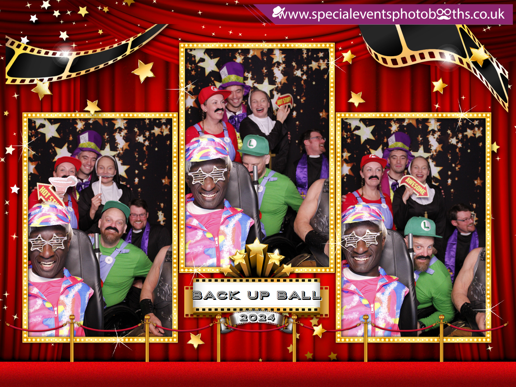 The Back Up Ball | View more photos from the event at my.specialeventsphotobooths.co.uk/u/SpecialEventsPhotoBooths/The-Back-Up-Ball