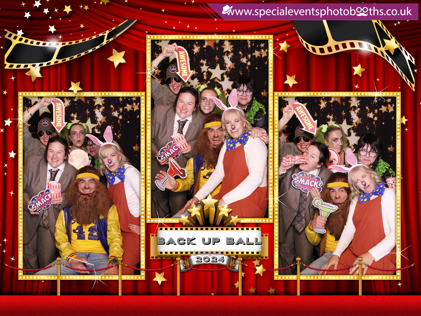 The Back Up Ball | View more photos from the event at my.specialeventsphotobooths.co.uk/u/SpecialEventsPhotoBooths/The-Back-Up-Ball