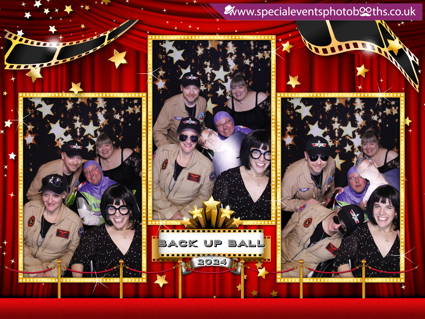 The Back Up Ball | View more photos from the event at my.specialeventsphotobooths.co.uk/u/SpecialEventsPhotoBooths/The-Back-Up-Ball