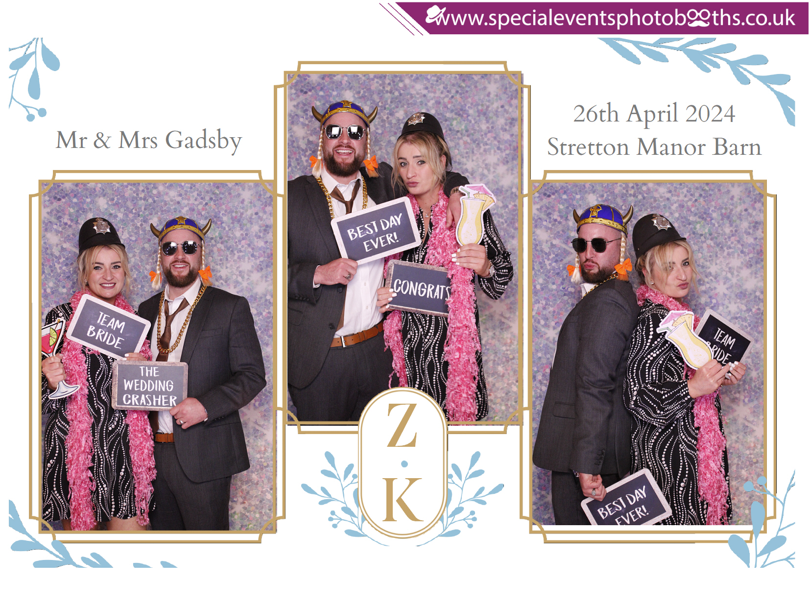 The Gadsby Wedding | View more photos from the event at my.specialeventsphotobooths.co.uk/u/SpecialEventsPhotoBooths/The-Gadsby-Wedding