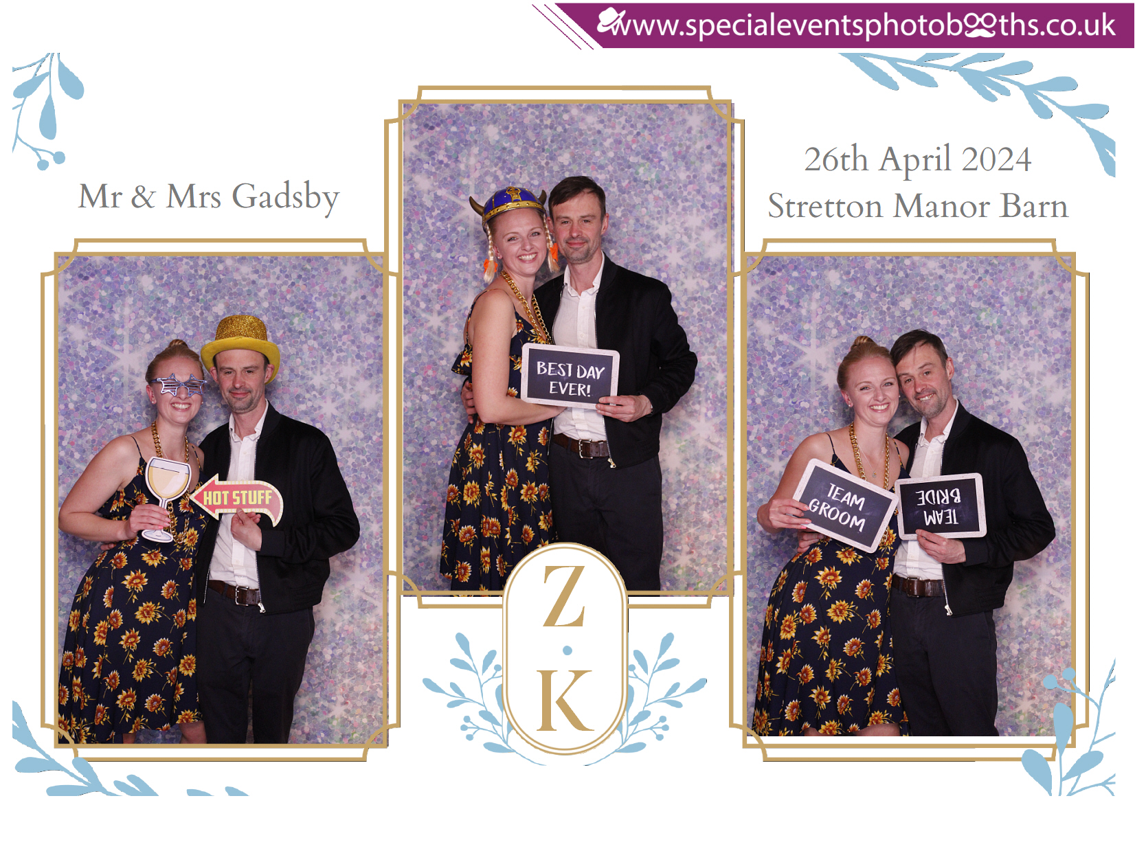 The Gadsby Wedding | View more photos from the event at my.specialeventsphotobooths.co.uk/u/SpecialEventsPhotoBooths/The-Gadsby-Wedding